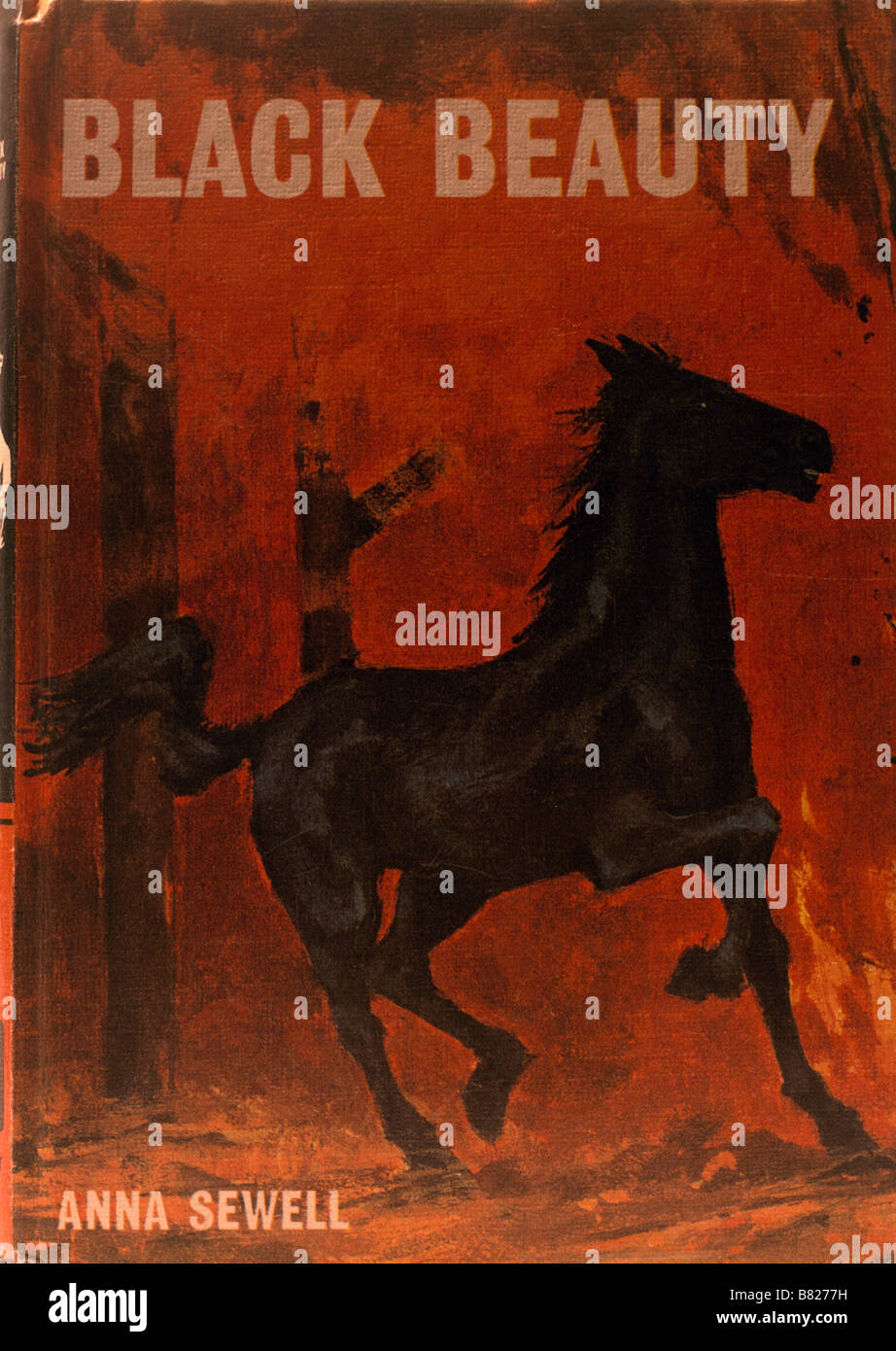 Copertina del libro per bambini Bellezza nera scritto da Anna Sewell Foto Stock