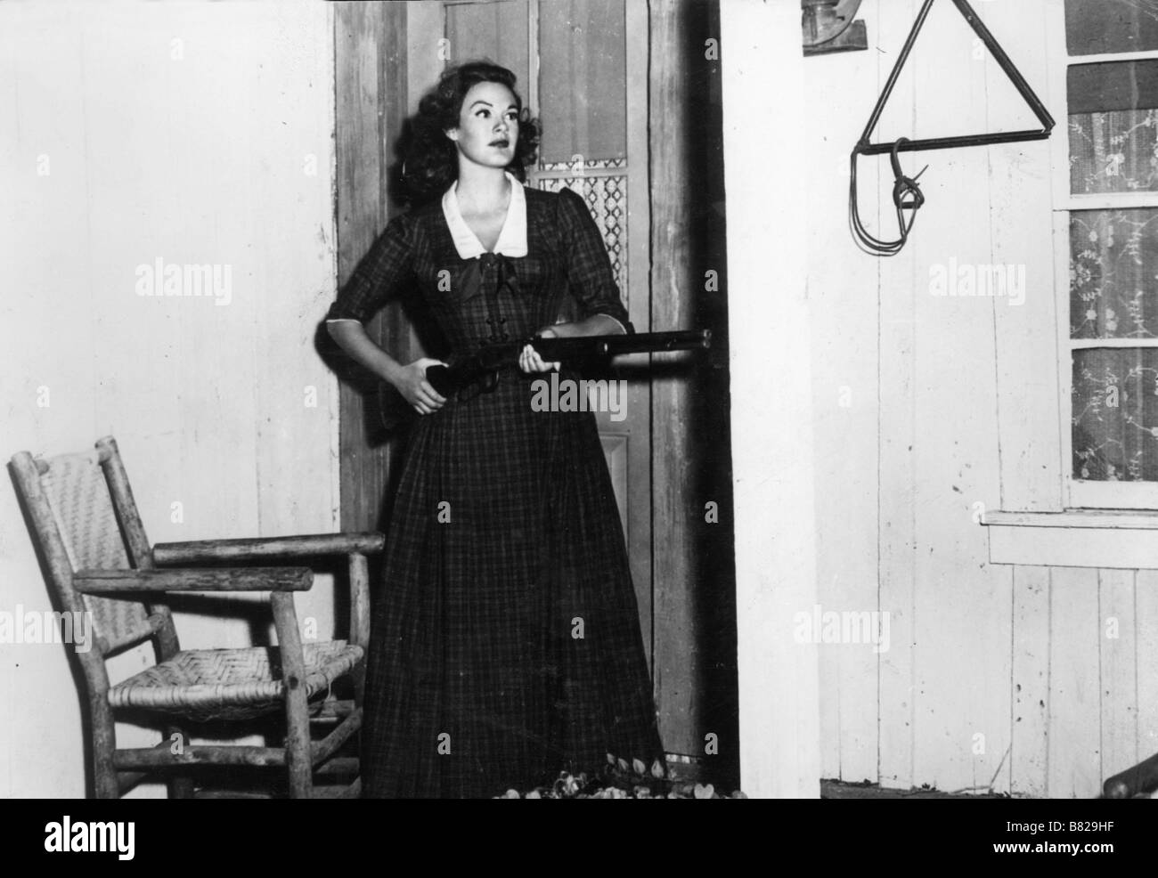 L'inconnu du ranch estraneo alla mia porta Anno: 1956 USA Patricia Medina Direttore: William Witney Foto Stock