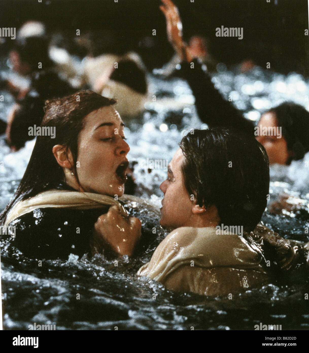 Titanic Anno: 1997 USA Direttore: James Cameron Kate Winslet e Leonardo Di Caprio Foto Stock