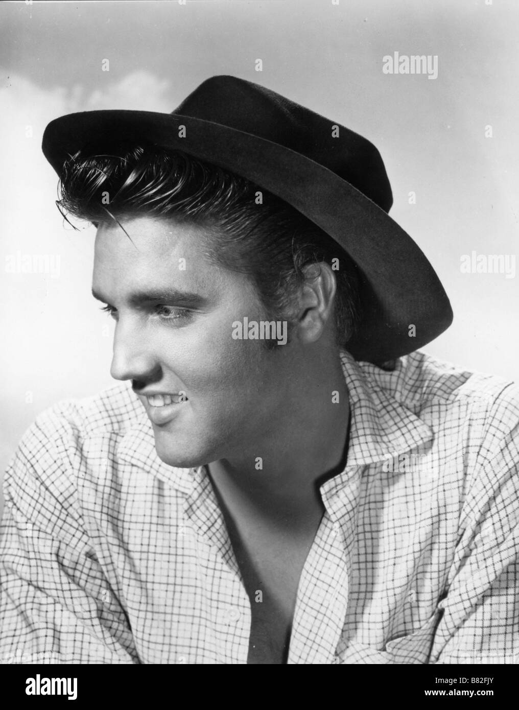 Love Me Tender Anno : 1956 USA Direttore : Robert D. Webb Elvis Presley Foto Stock