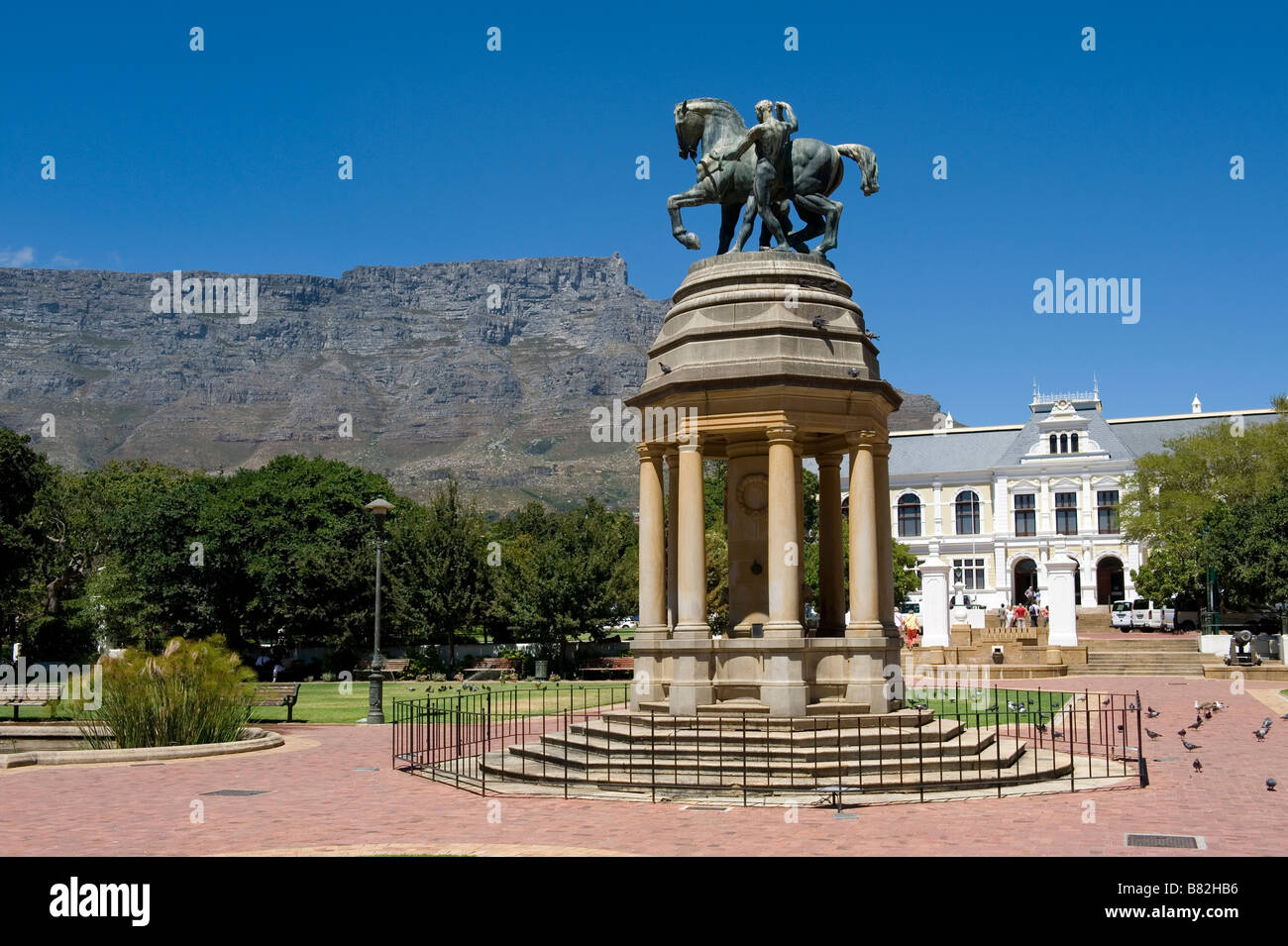 Monumento di fraternità Cape Town di commemorazione del sud africani morti nelle guerre del 1914-18 e 1939-46 Sud Africa Foto Stock