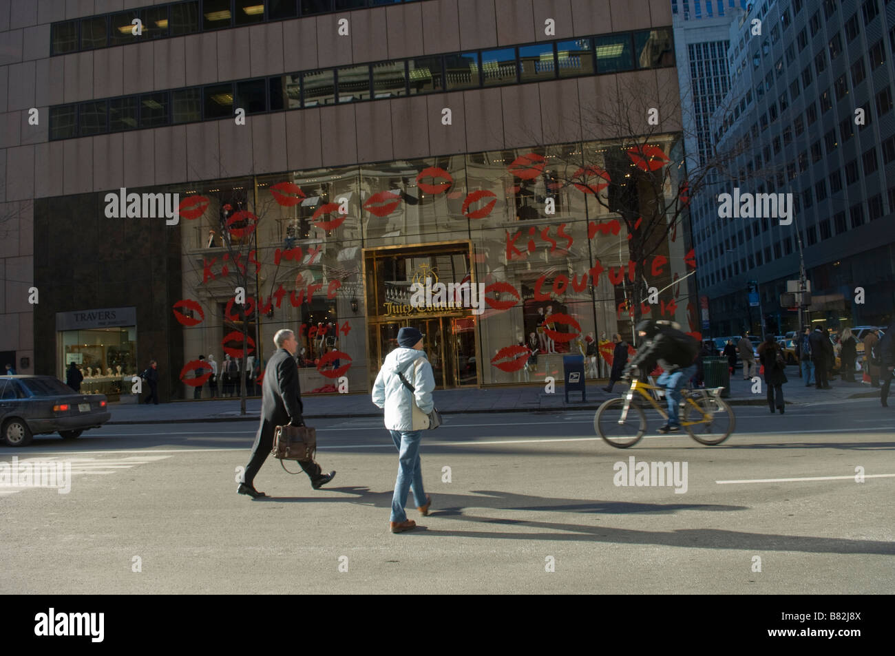 Juicy Couture store sulla Fifth Avenue a New York Foto Stock