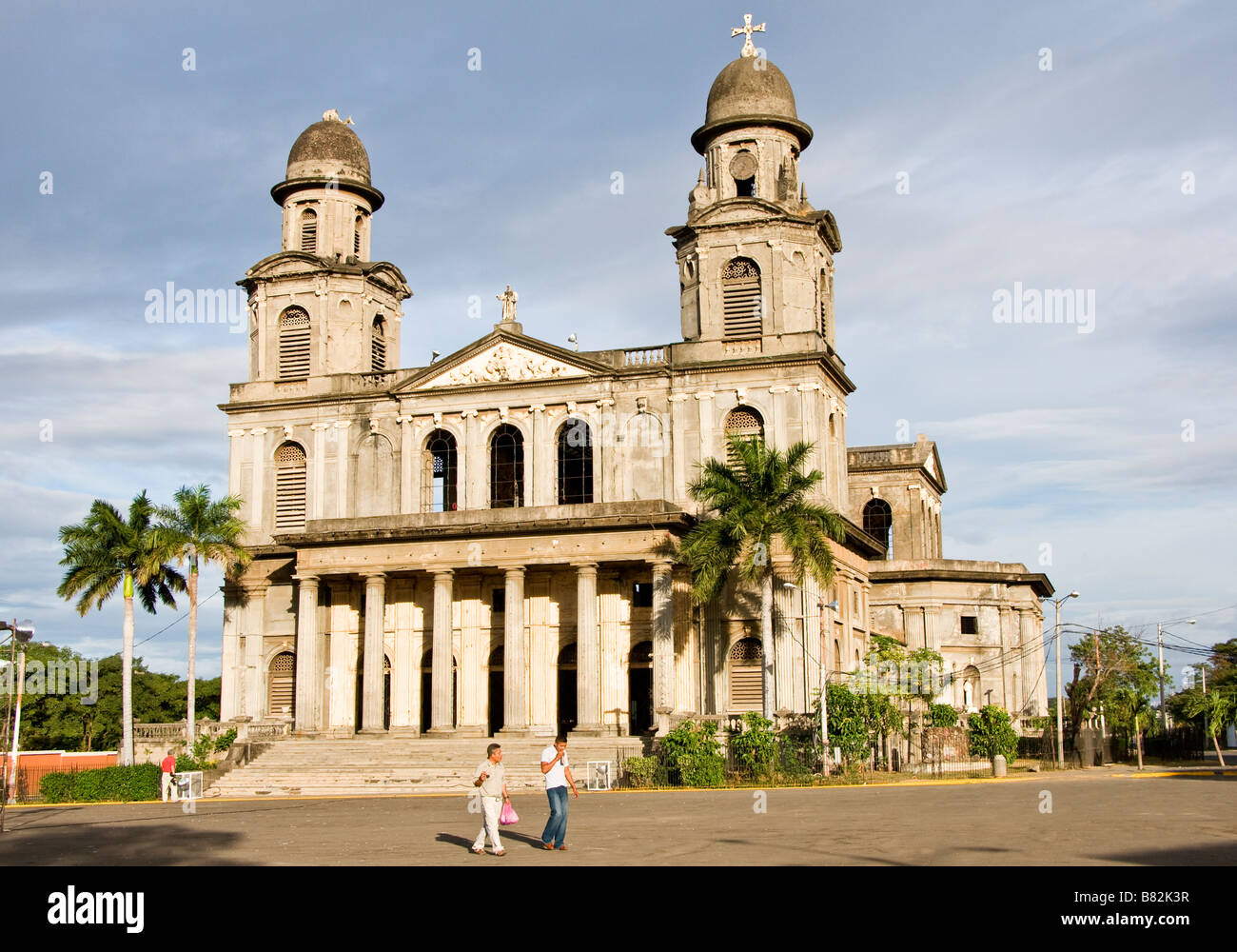 Vecchia Cattedrale di Managua Foto Stock