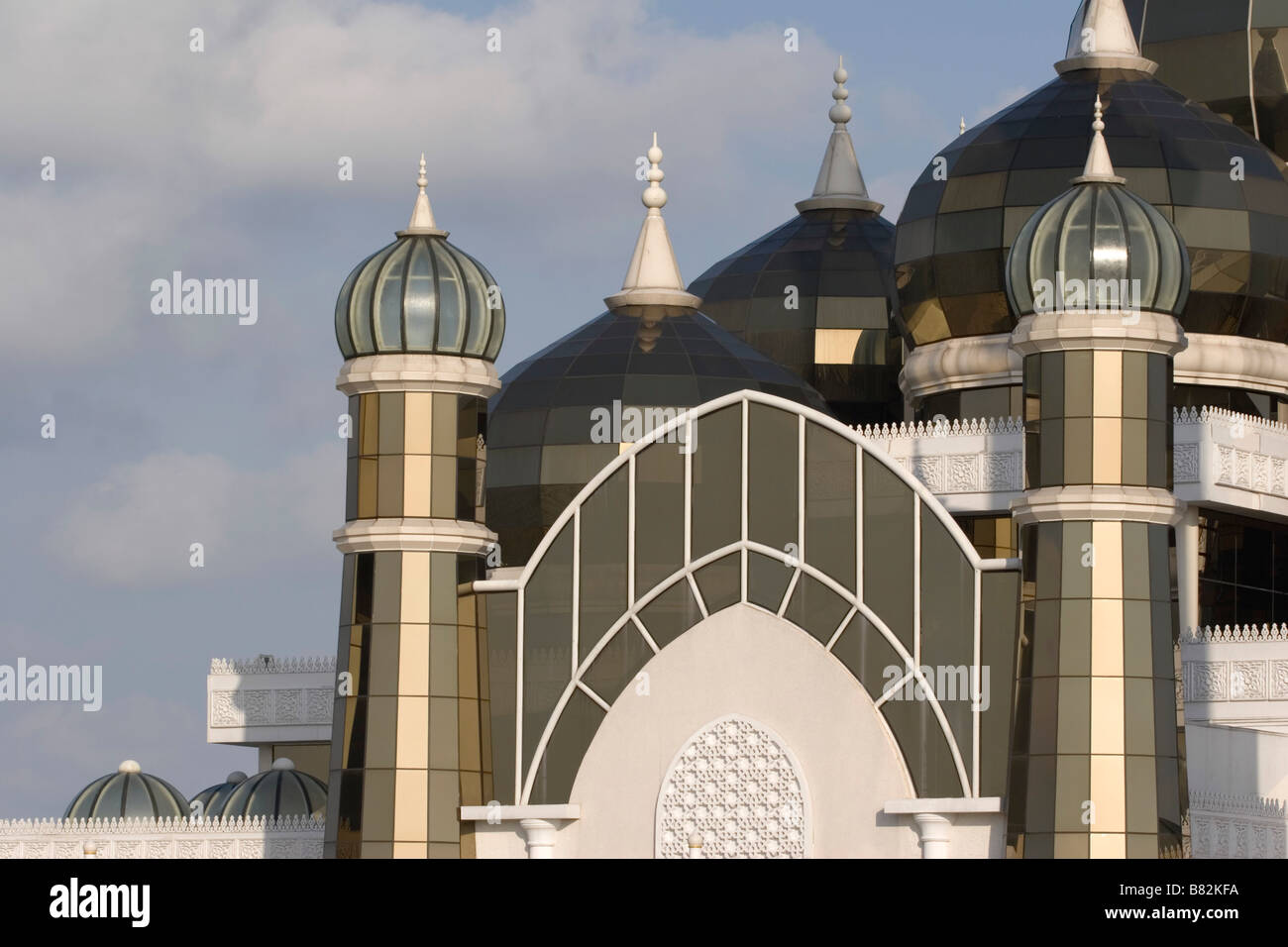 La moschea di cristallo o Masjid Kristal, Terengganu, Malaysia Foto Stock