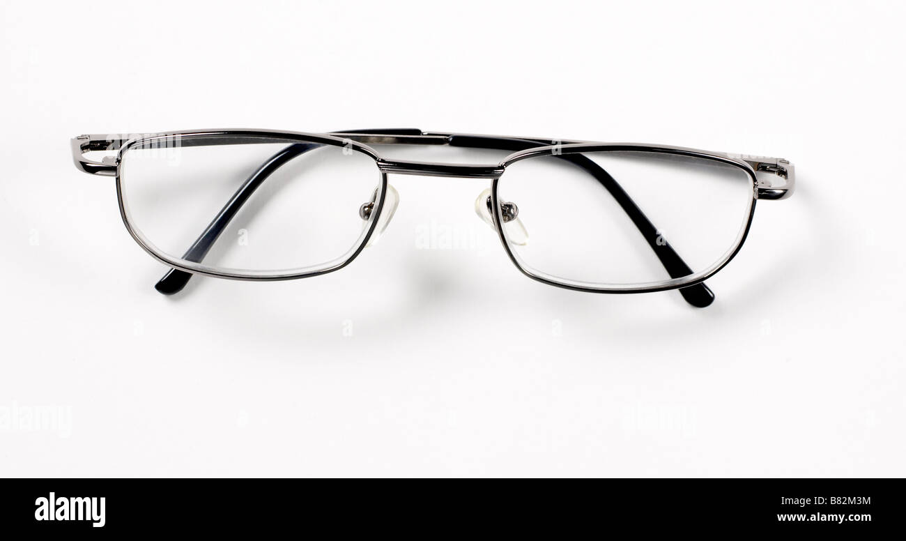 Occhiali da lettura Foto Stock