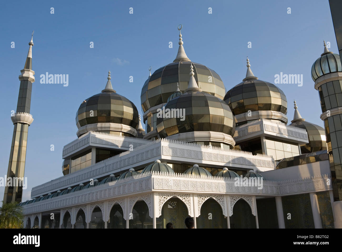 La moschea di cristallo o Masjid Kristal, Terengganu, Malaysia Foto Stock