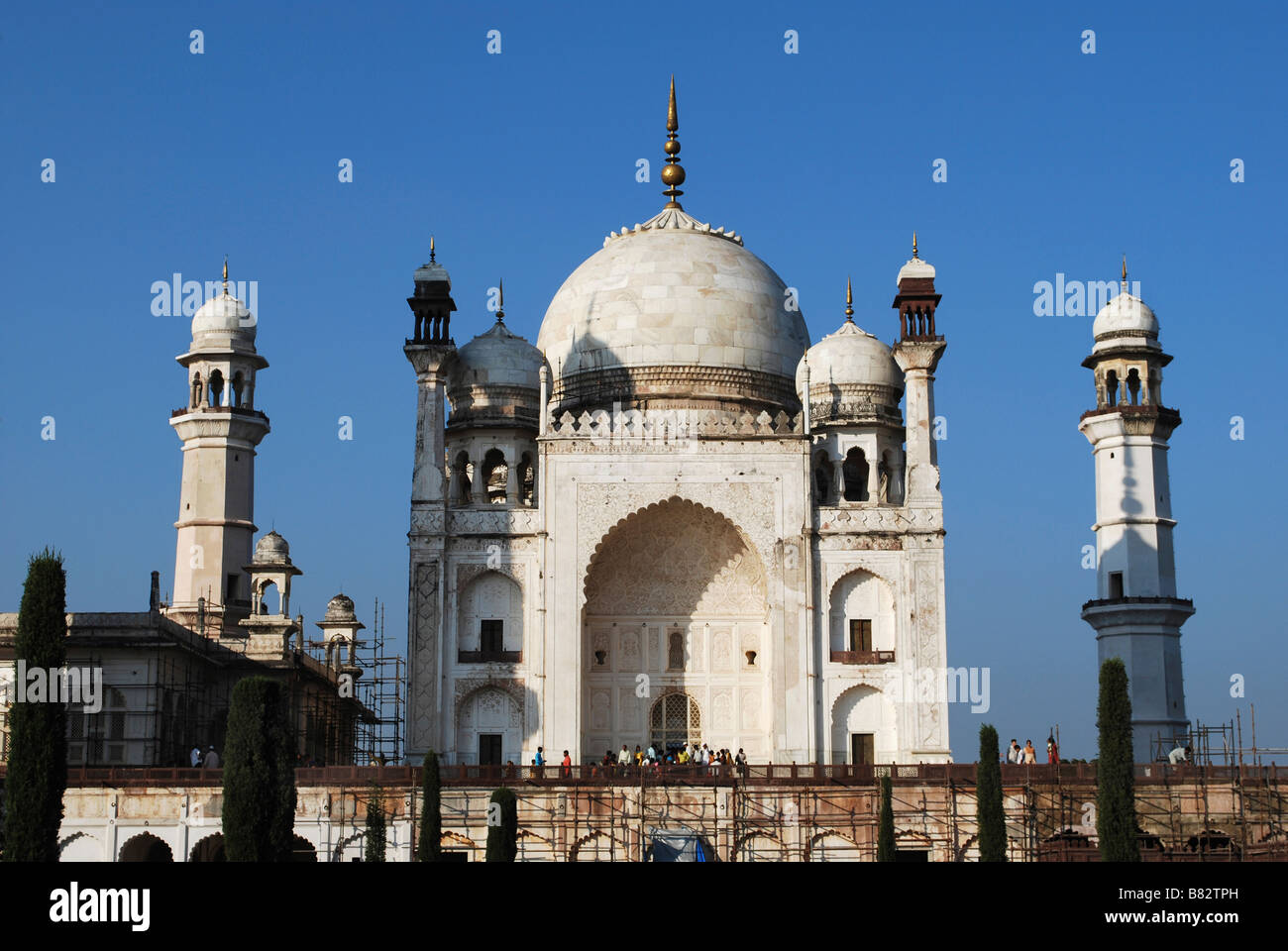 Vista di Bibi Ka Maqbara, Aurangabad, Maharashtra, India Foto Stock