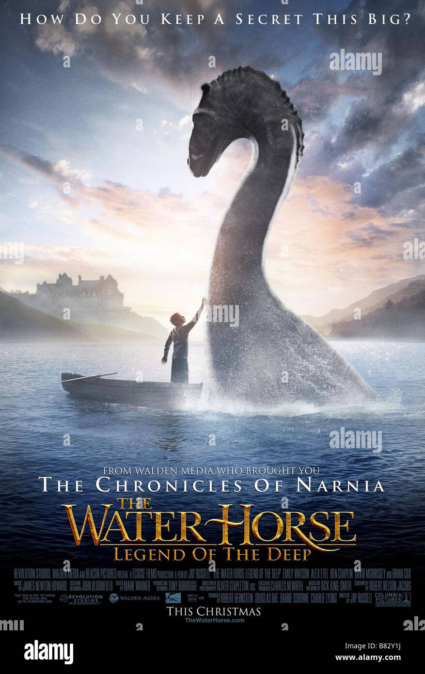 Le Dragon des Mers - la dernière légende l'acqua Cavallo: leggenda del profondo (2007) USA Affiche / poster Direttore: Jay Russell Foto Stock