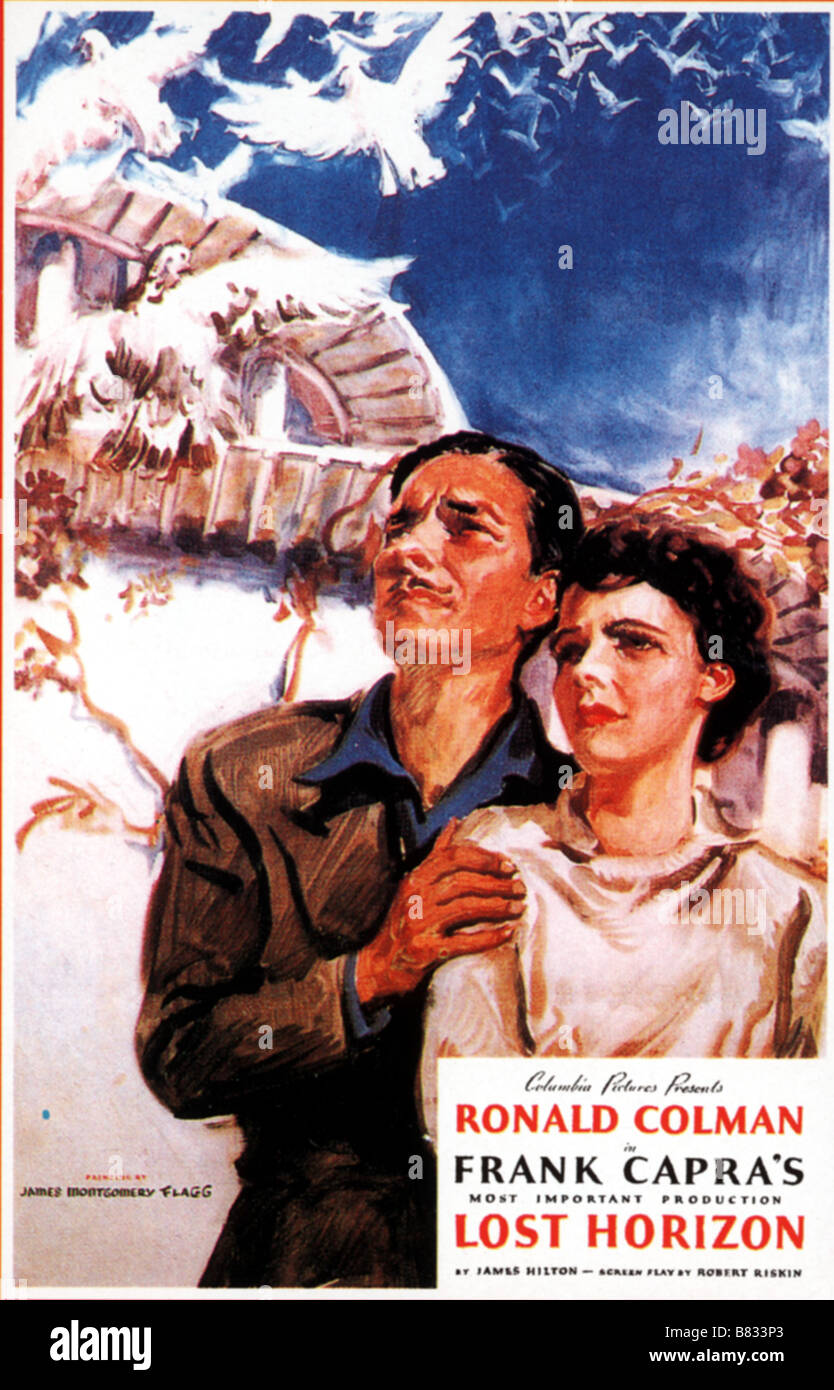 Les horizons perdus Orizzonte Perduto (1937) USA Affiche , Direttore Poster: Frank Capra Foto Stock