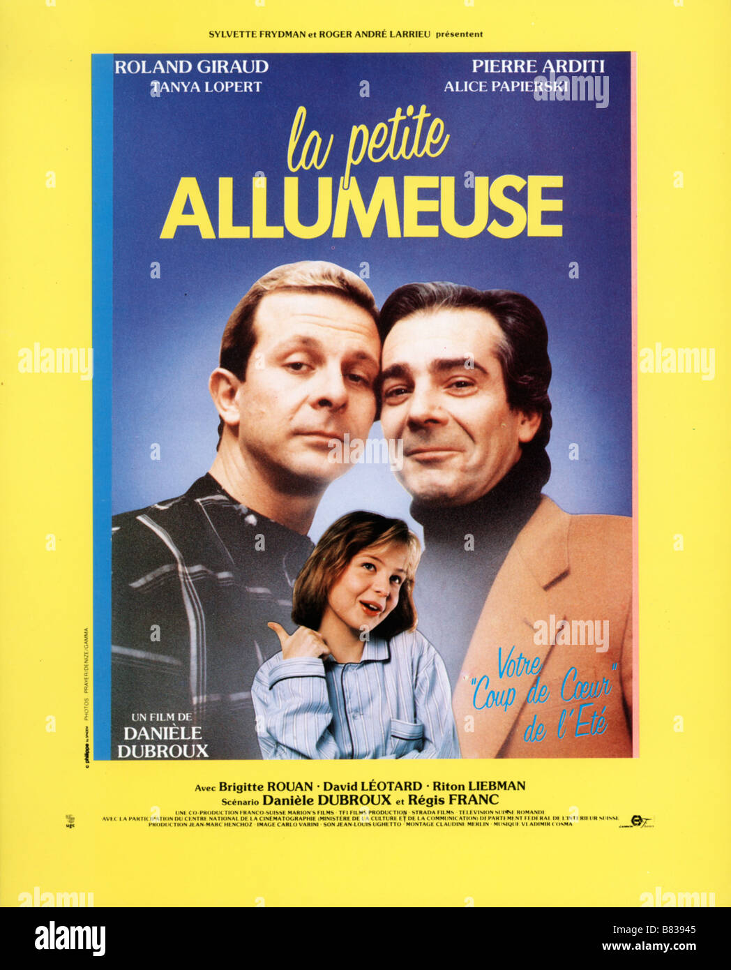 Petite allumeuse, La Petite allumeuse, La (1987) La Francia / Svizzera Roland Giraud, Alice Papierski, Pierre Arditi affiche, poster Direttore: Danièle Dubroux Foto Stock