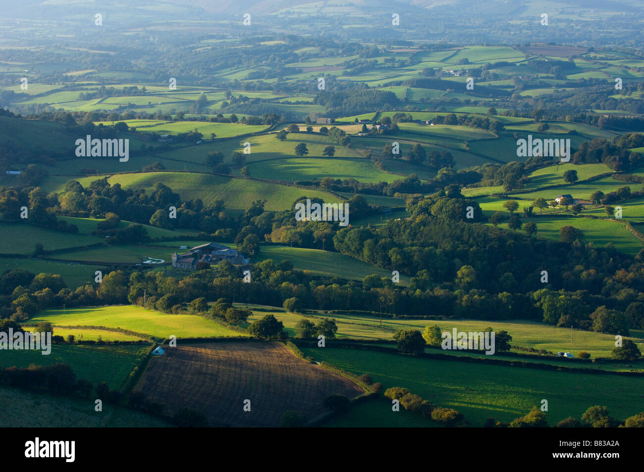 La contea di Powys Galles Centrale Regno Unito Europa Foto Stock