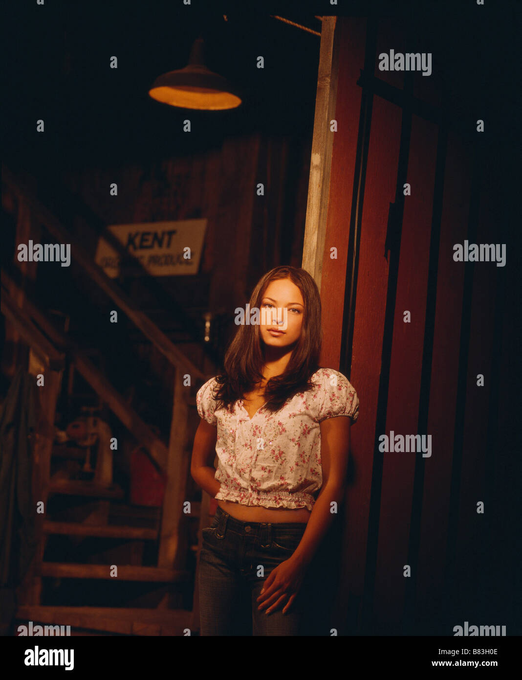 Smallville serie TV 2001 - 2011 USA 2002 stagione 2 Kristin Kreuk Foto Stock