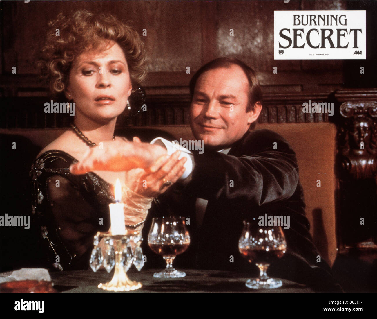 Masterizzazione masterizzazione segreto segreto (1988) REGNO UNITO / Germania Ovest Klaus Maria Brandauer, Faye Dunaway Direttore: Andrew Birkin Foto Stock