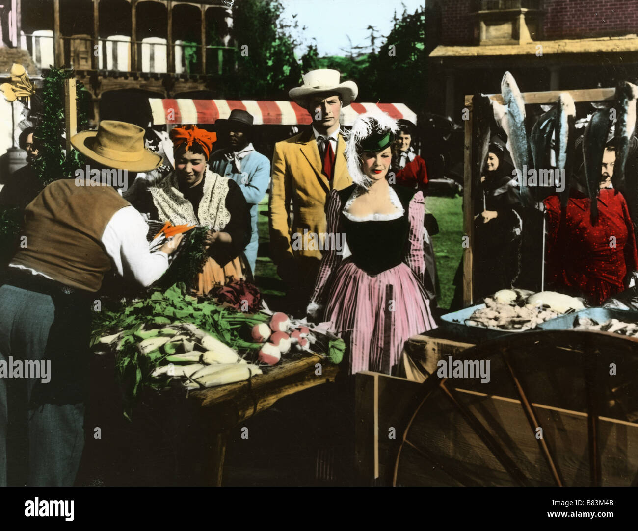 Duello sur le Mississippi Duello sul Mississippi (1955) USA Lex Barker, Patricia Medina Direttore: William Castle Foto Stock