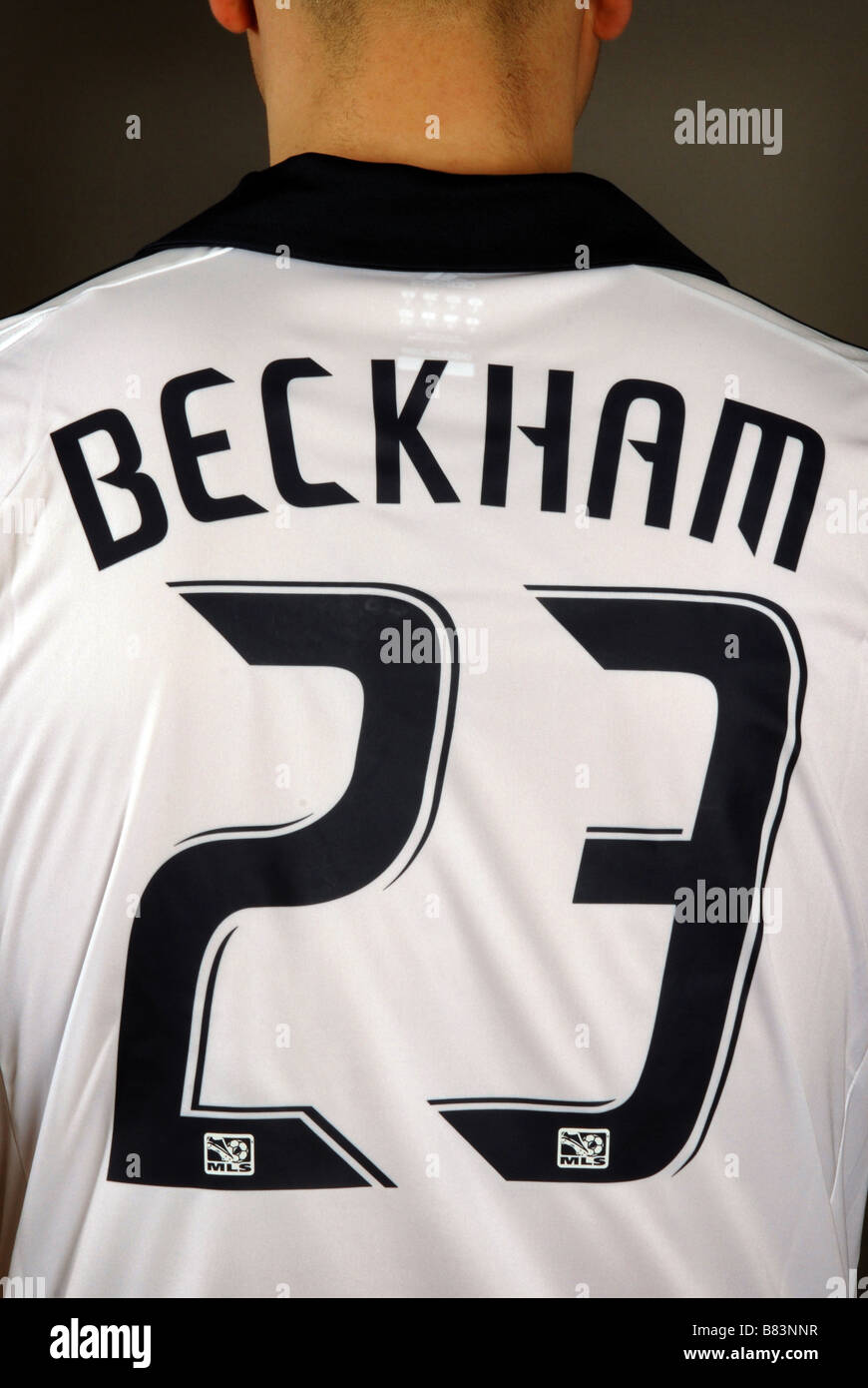 23 di Beckham Foto Stock