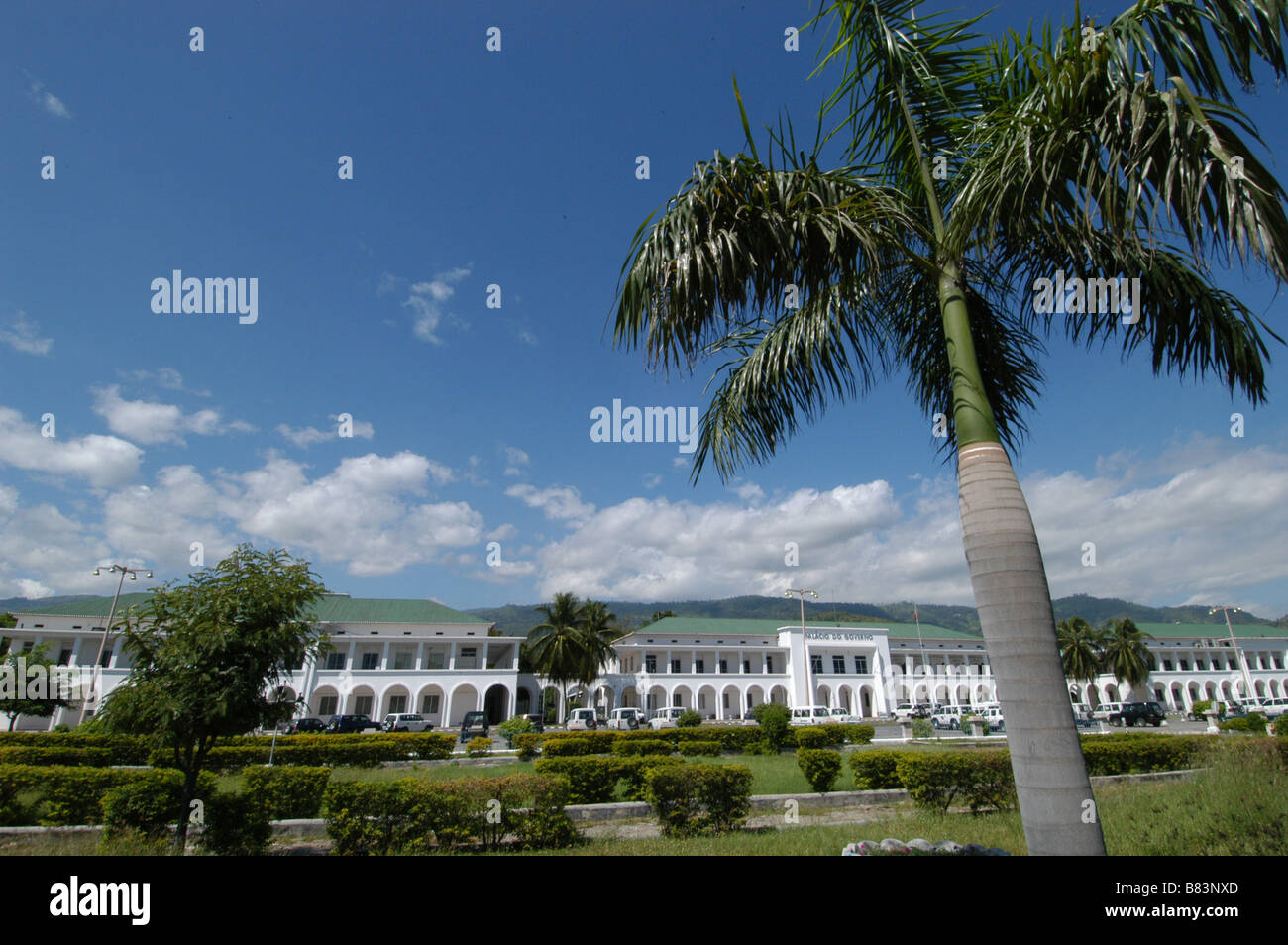 Il Palacio do Governo di Dili il capitale di Timor Est Foto Stock