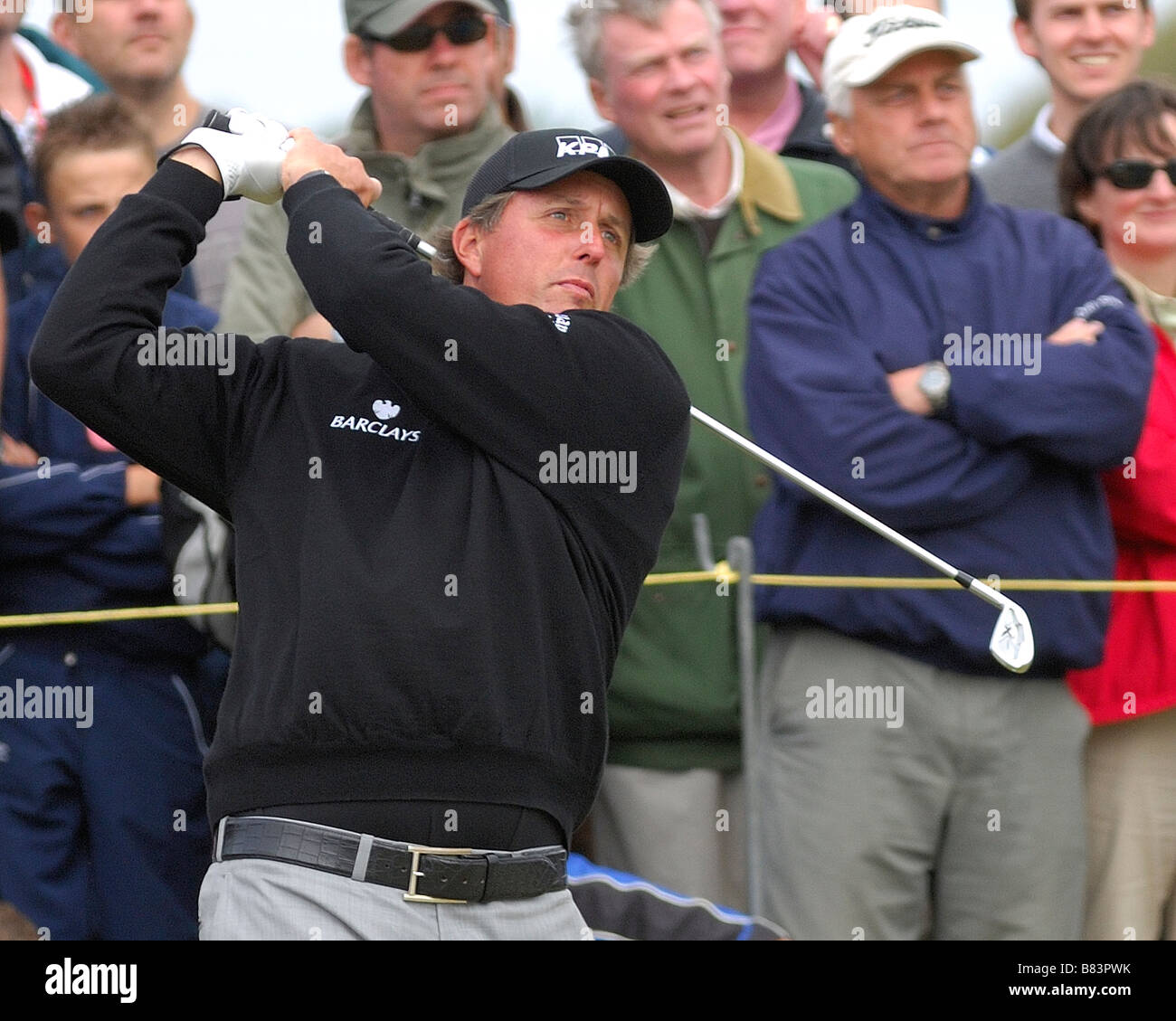 Phil Mickelson a Open Royal Birkdale 2008 Foto Stock