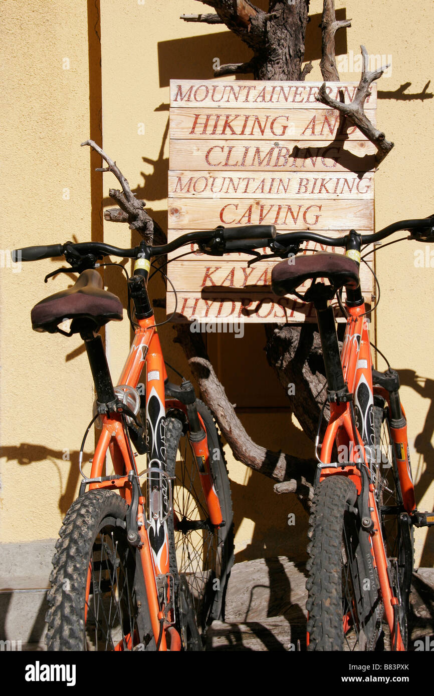 Attività avventura/sport offerta a Bled nelle Alpi Giulie, in Gorenjska, Slovenia Foto Stock