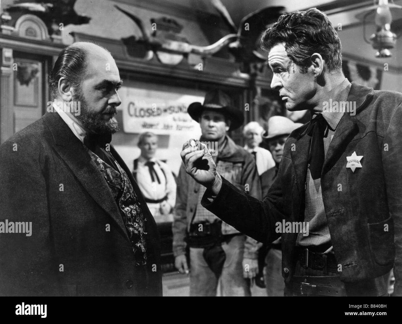 Le Shérif il fiero quelli (1956) USA Robert Middleton, Robert Ryan Regista: Robert D. Webb Foto Stock