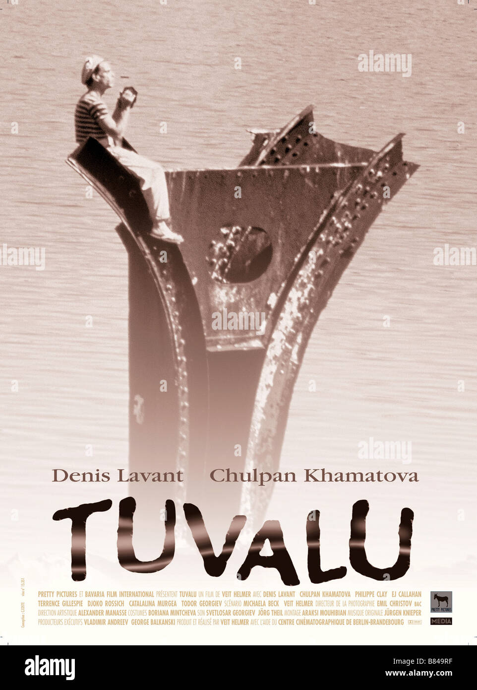 Tuvalu Anno : 1999 Germania Denis Lavant Direttore: Veit Helmer poster del filmato Foto Stock