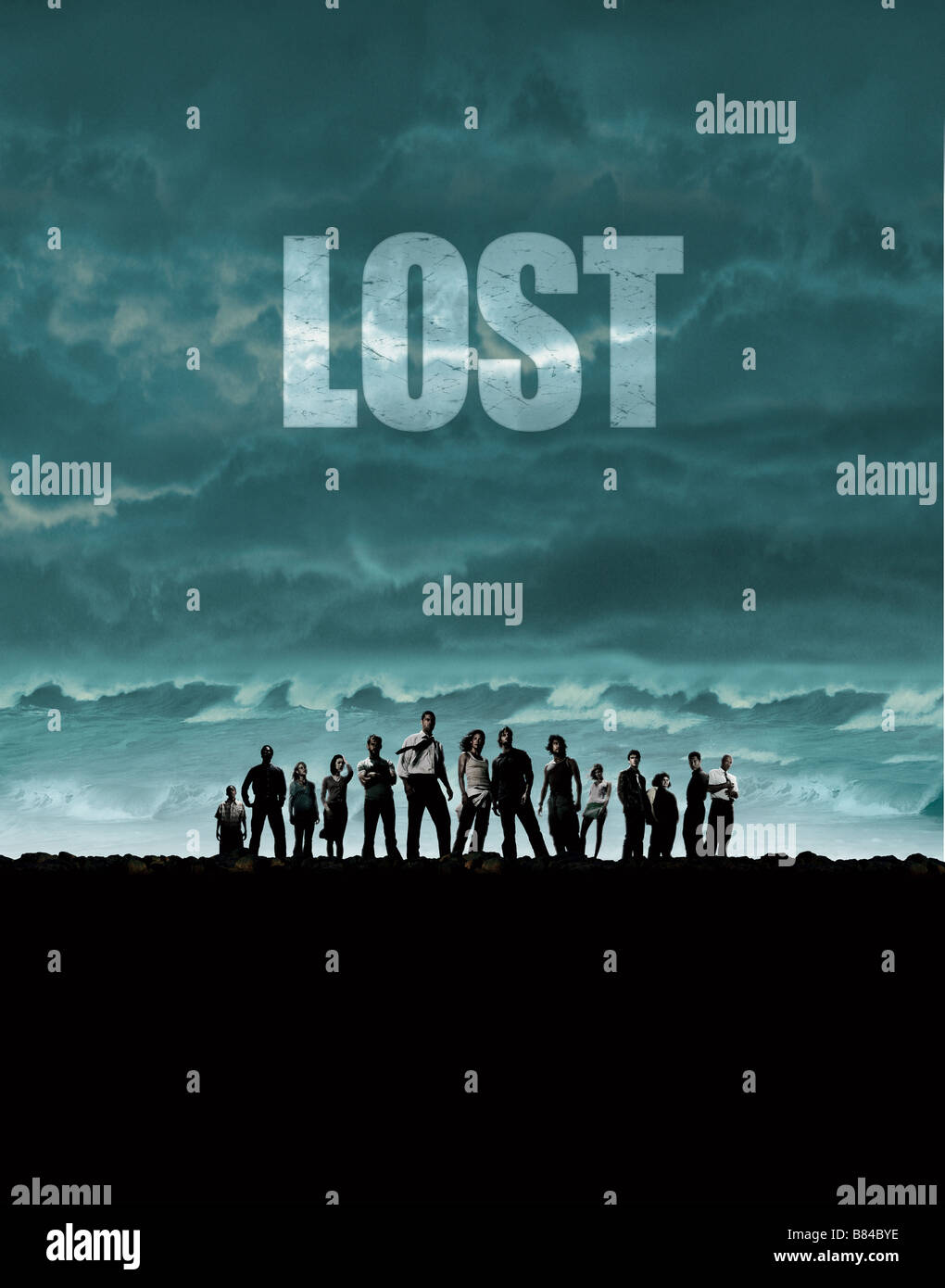 Lost serie TV 2004 - 2010 - USA 2004 stagione 01 Poster Foto Stock