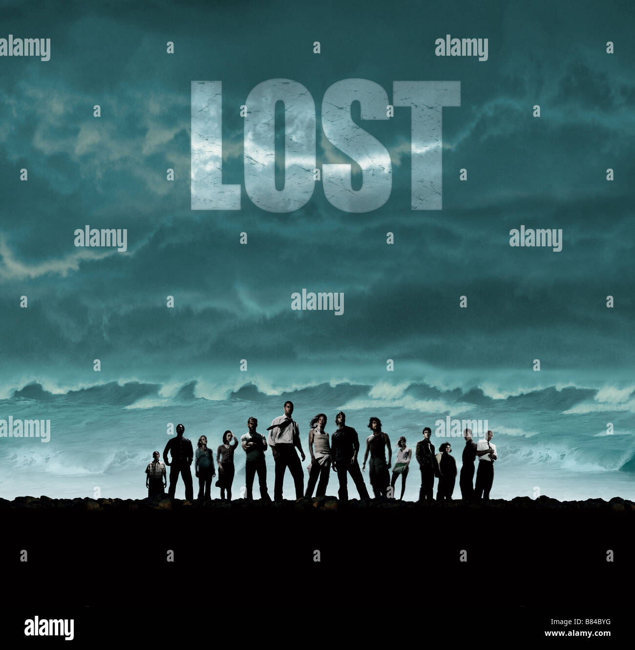 Lost serie TV 2004 - 2010 - USA 2004 stagione 01 Poster Foto Stock
