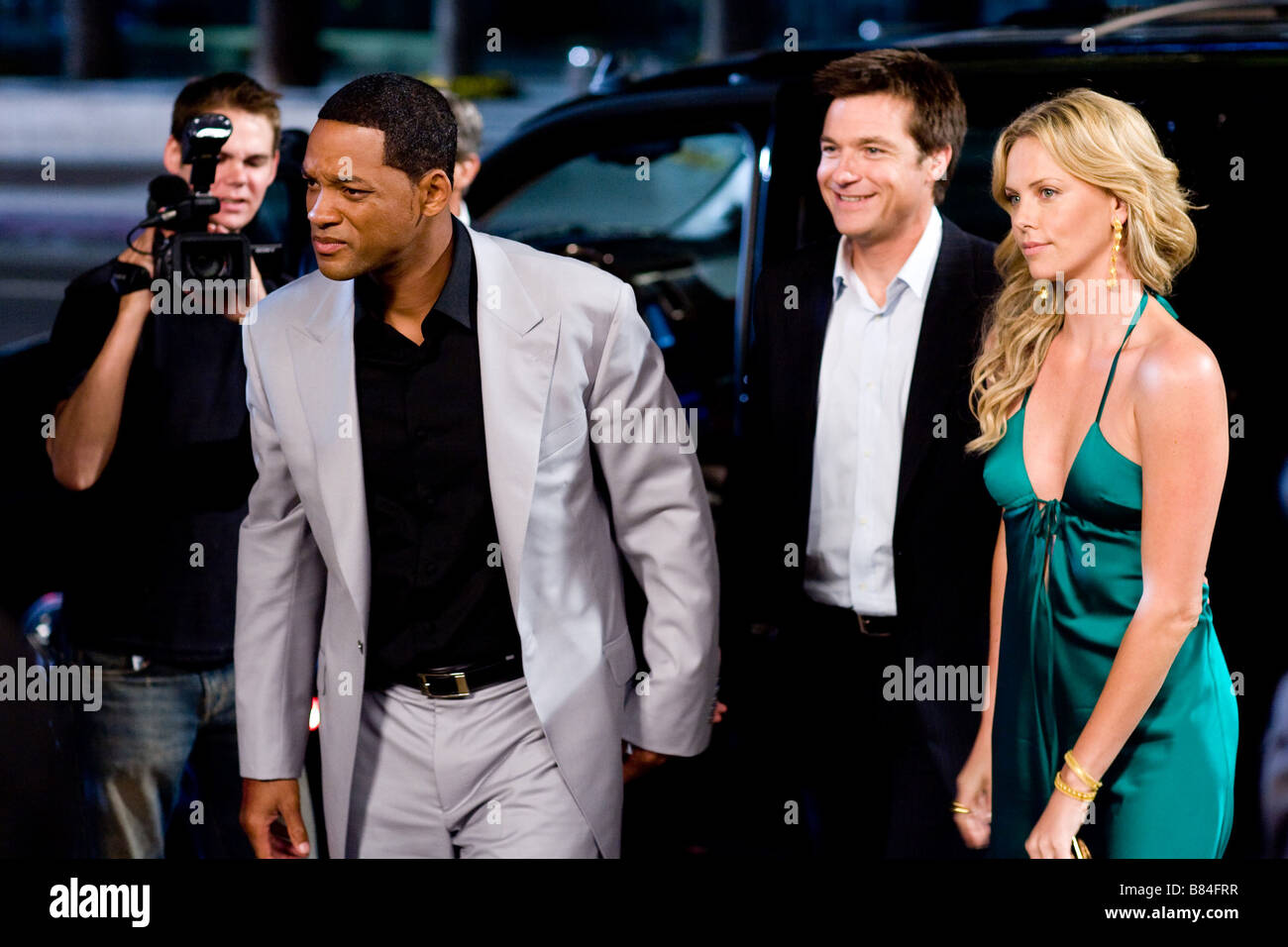 Hancock Anno : 2008 USA Will Smith, Charlize Theron Regista: Peter Berg Foto Stock