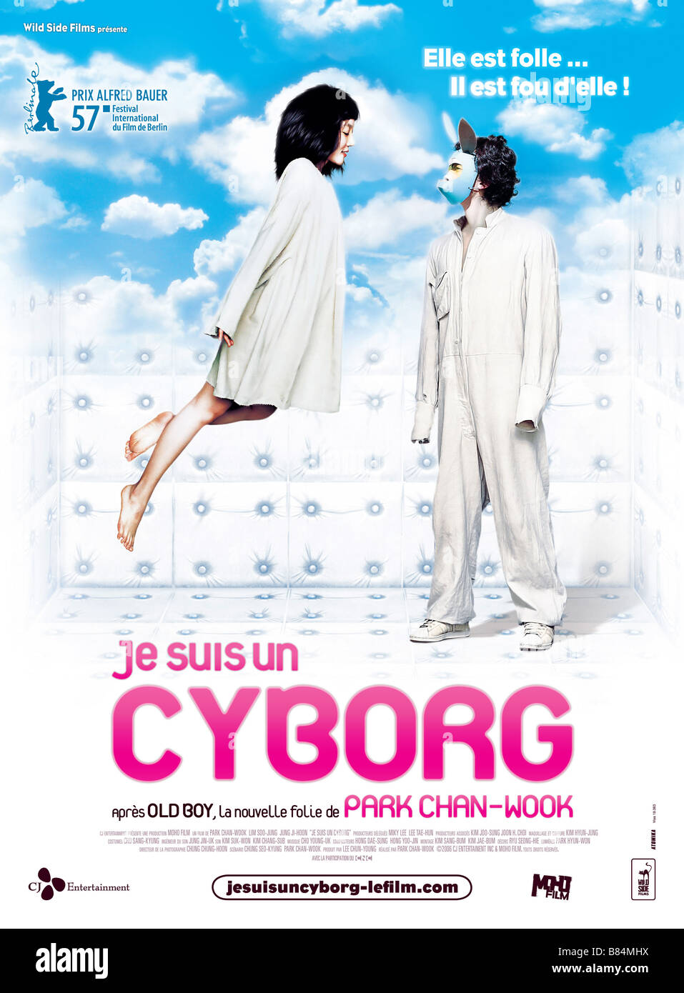 Je suis cyborg delle Nazioni Unite sono un cyborg, ma che è OK (int) titolo Saibogujiman kwenchana (2006) Corea del Sud Affiche/Poster Lim Soo-jung, Jung Ji-hoon Direttore: Park Chan-wook Foto Stock