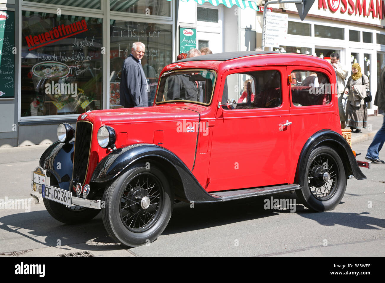 Erfurt Austin sette Ruby 1936 Foto Stock