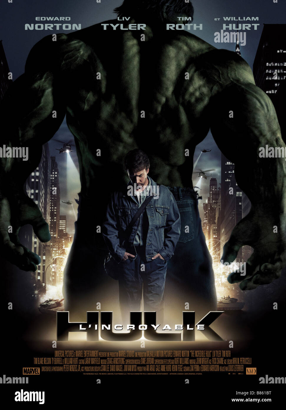 The incredible hulk poster immagini e fotografie stock ad alta ...
