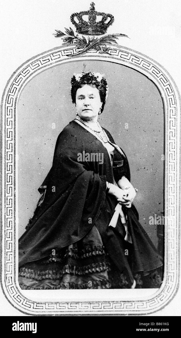 Principessa Mathilde Bonaparte Foto Stock