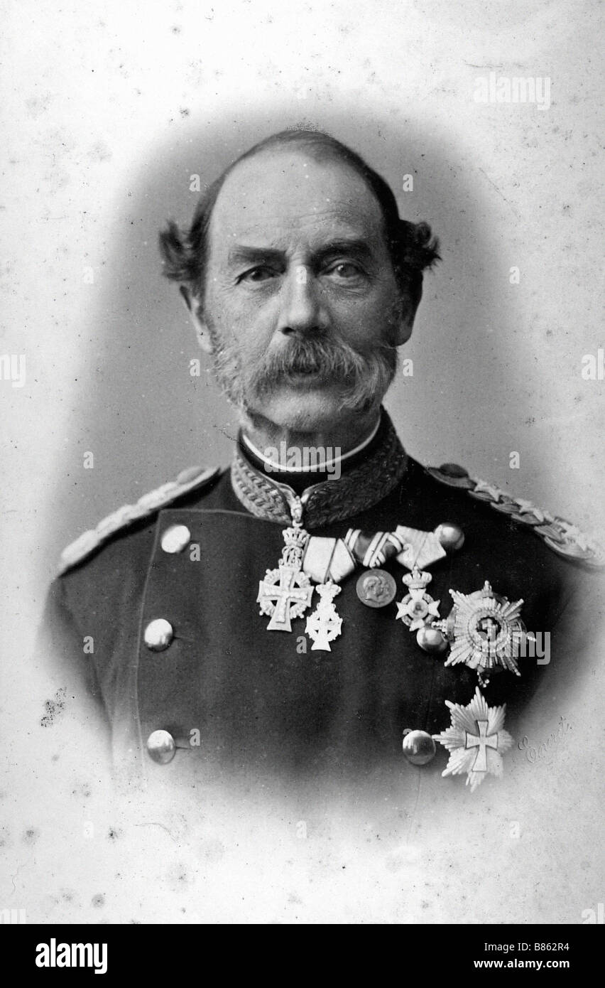 Re Cristiano IX di Danimarca Foto Stock