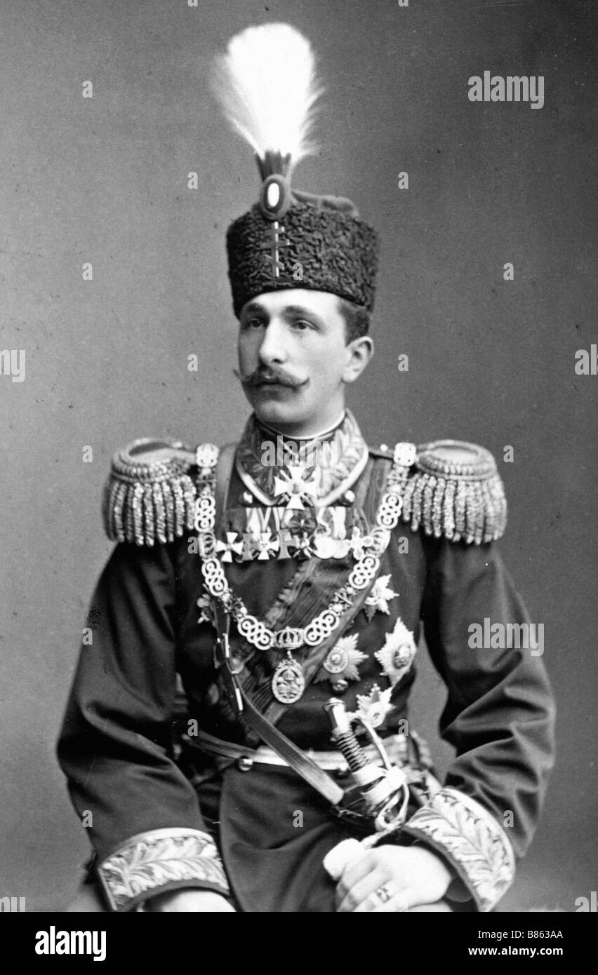 Alessandro di Battenberg, Principe di Bulgaria Foto Stock