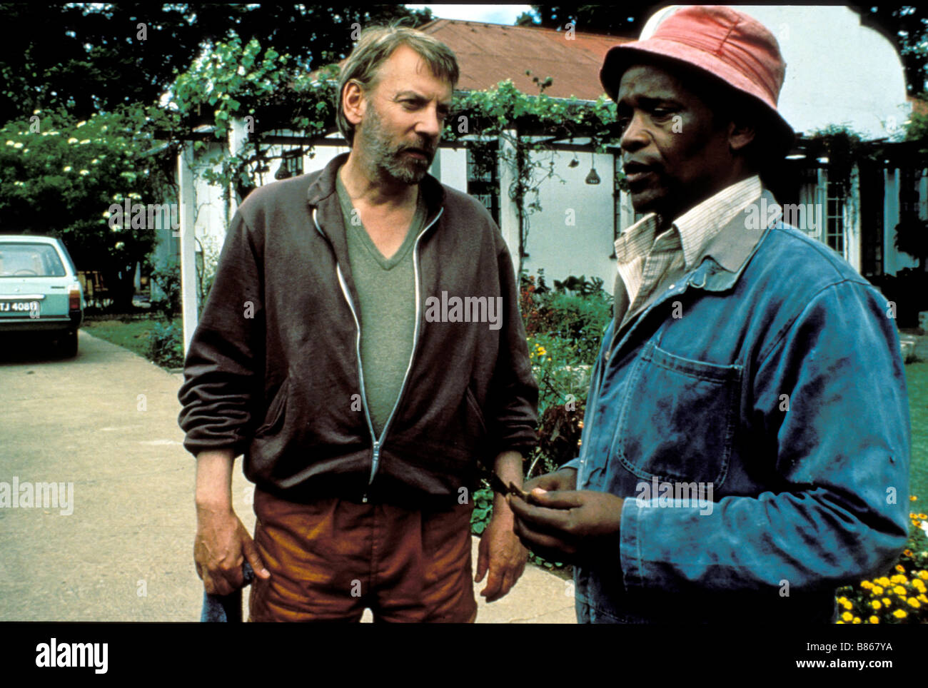 Un bianco secco stagione Année : 1989 USA Donald Sutherland, Winston Ntshona Direttore : Euzhan Palcy Foto Stock