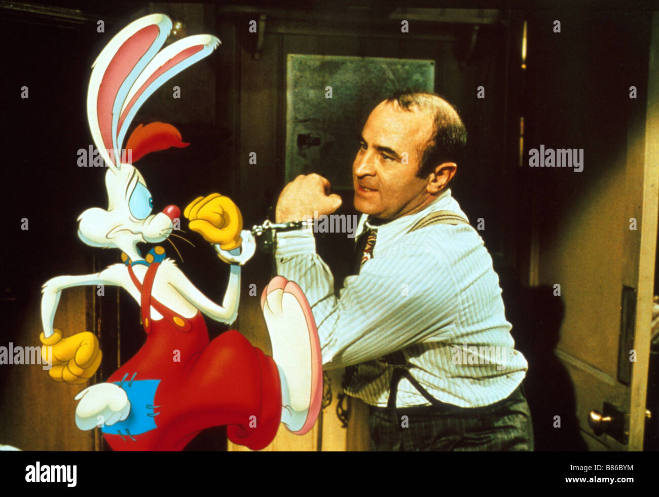 Chi ha incastrato Roger Rabbit Anno : 1988 - USA Direttore : Robert Zemeckis Bob Hoskins Foto Stock