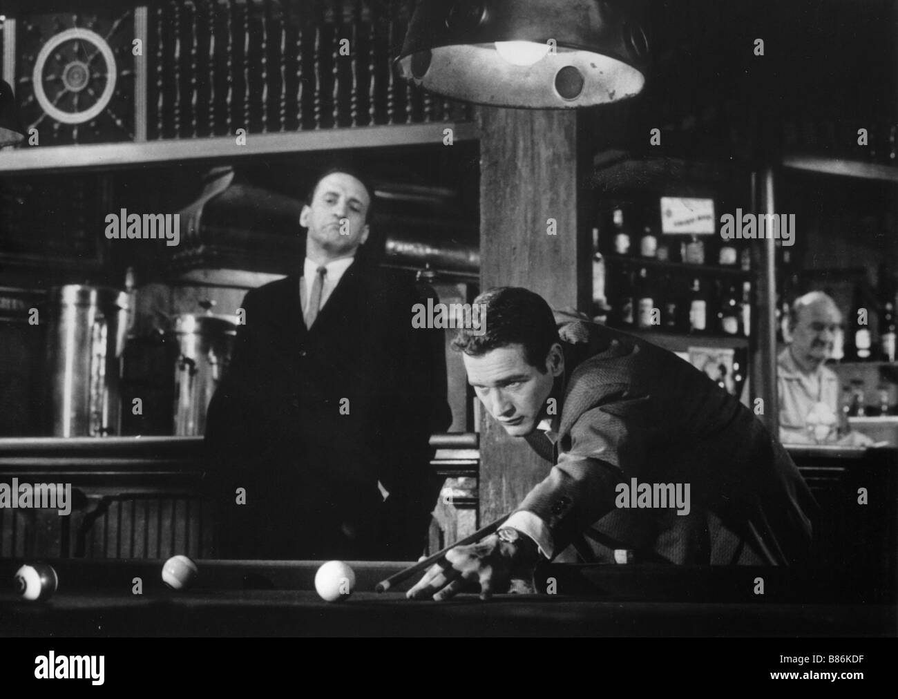 L'arnaqueur Il Hustler Anno : 1961 - USA Paul Newman, George C. Scott Regista: robert rossen Foto Stock