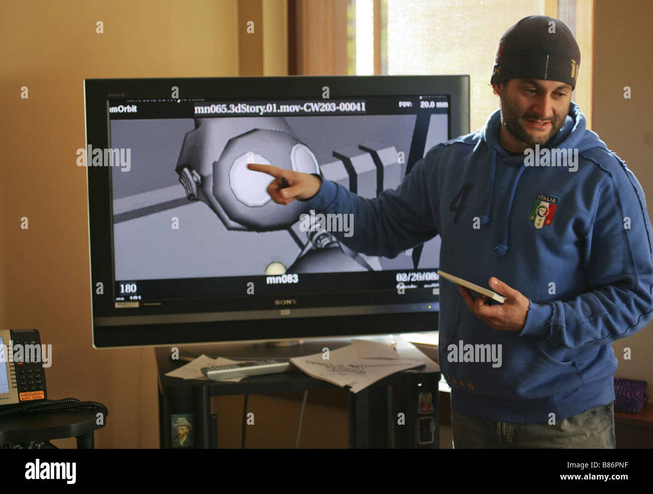 Dave Filoni Dave Filoni Dave Filoni, Direttore: du film d'animazione Star Wars: The Clone Wars Anno : 2008 - USA Foto Stock