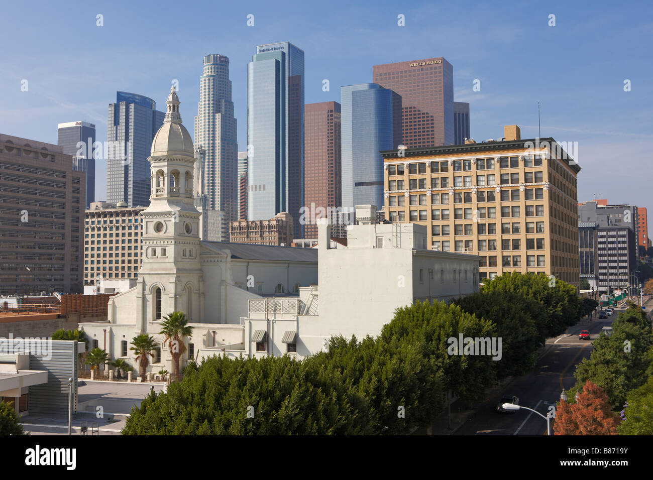 Il centro cittadino di Los Angeles. In California, Stati Uniti d'America. Foto Stock