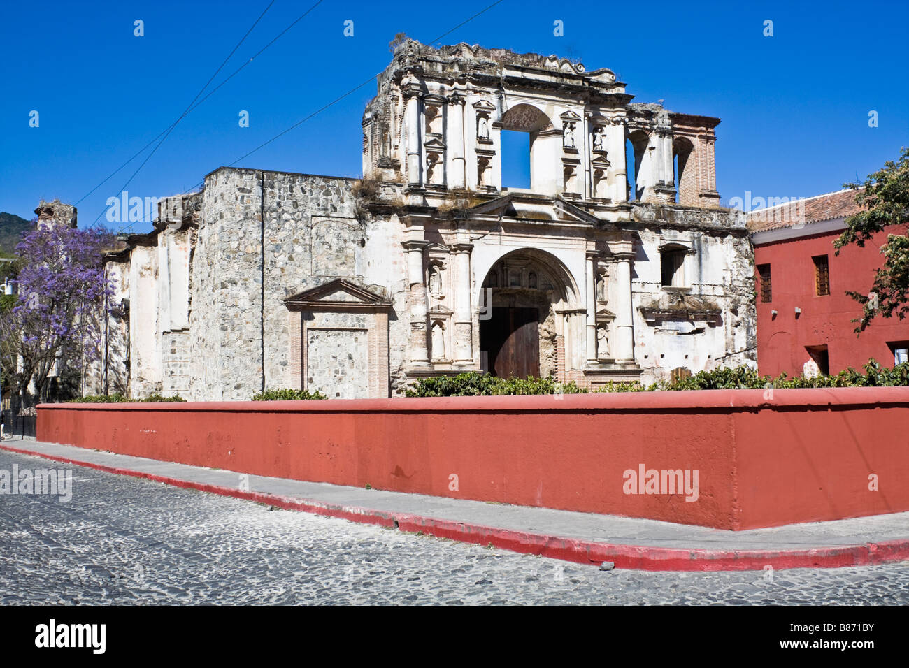 La Compania de Jesus in Antigua Foto Stock