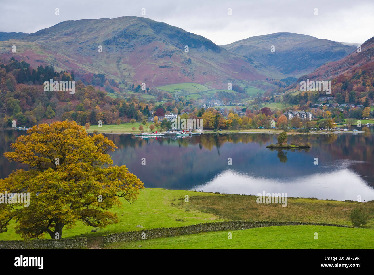 Glenridding, Ullswater, Lake District, Cumbria, Inghilterra Foto Stock