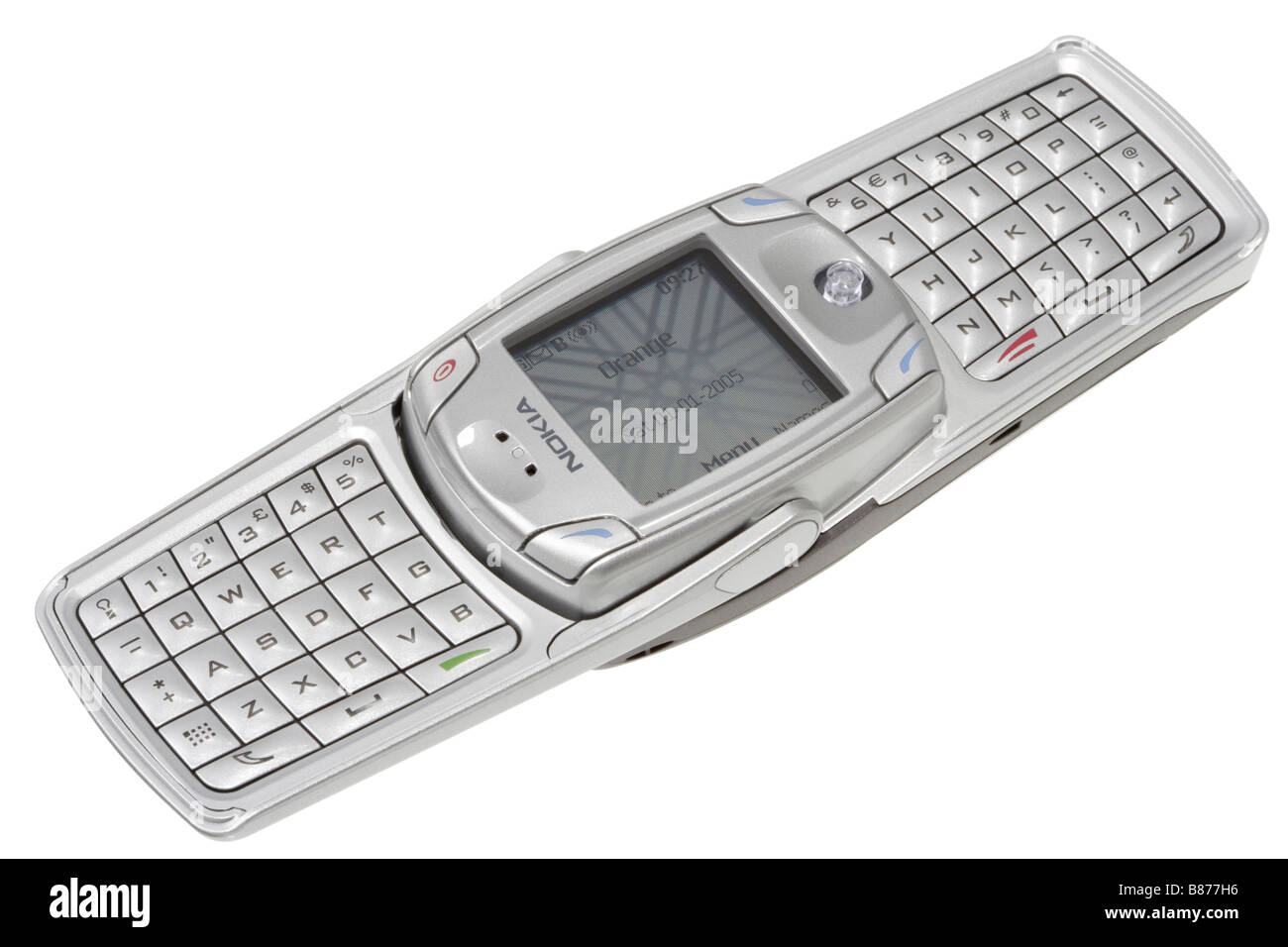 Nokia mobile il telefono cellulare e la tastiera Foto stock - Alamy