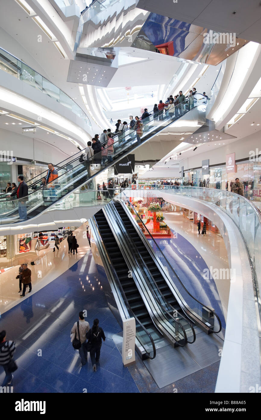 Festival a piedi shopping mall a Kowloon Tong, Hong Kong Foto Stock