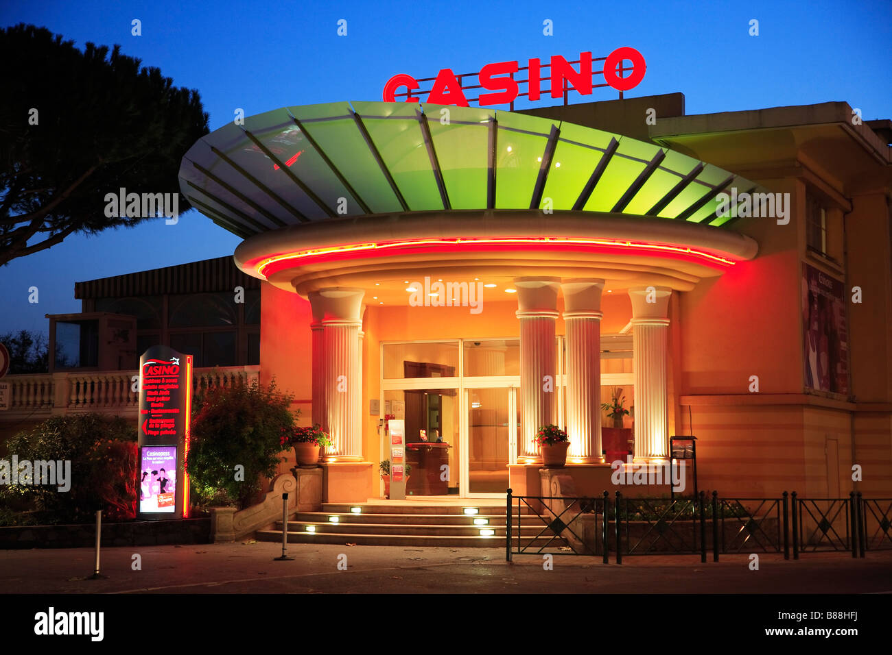 CASINO DI SAINTE MAXIME COTE D'AZUR Foto Stock