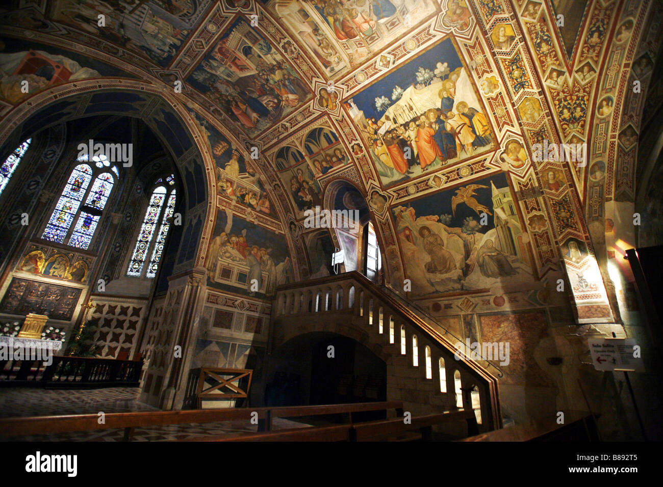 Pietro Lorenzetti affreschi, chiesa inferiore, Basilica di San