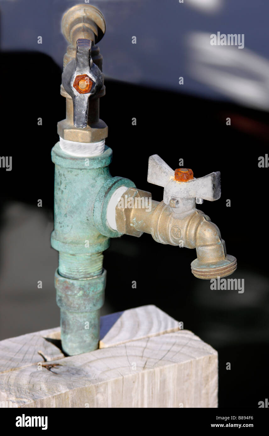 rubinetto di acqua Foto Stock