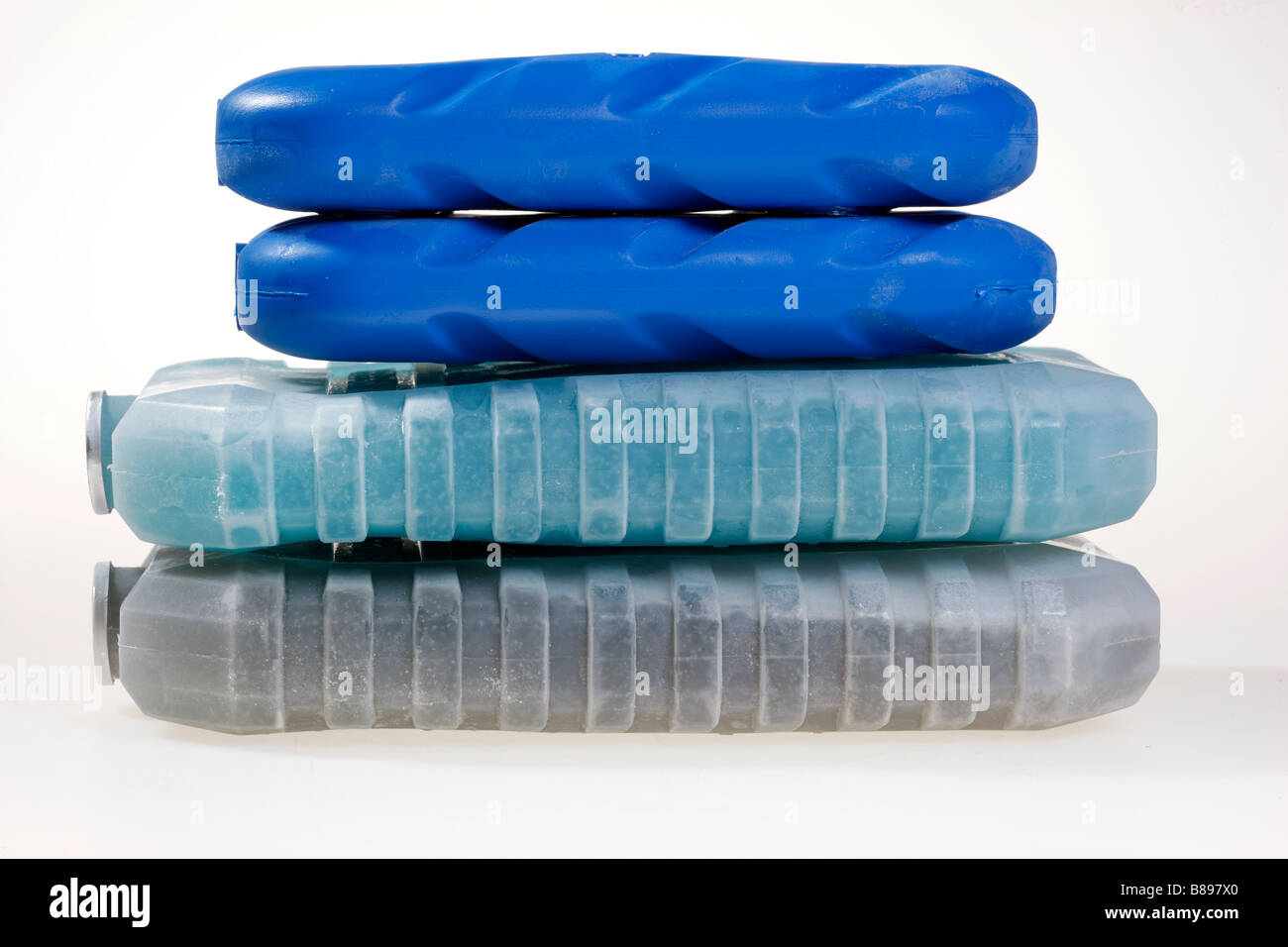 Accumulatore di ghiaccio, pack di raffreddamento. Foto Stock