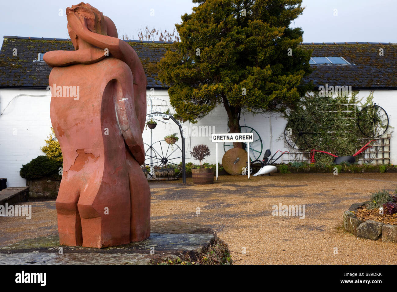 Gretna Green Location per matrimoni, Dumfriesshire, Scotland, Regno Unito Foto Stock