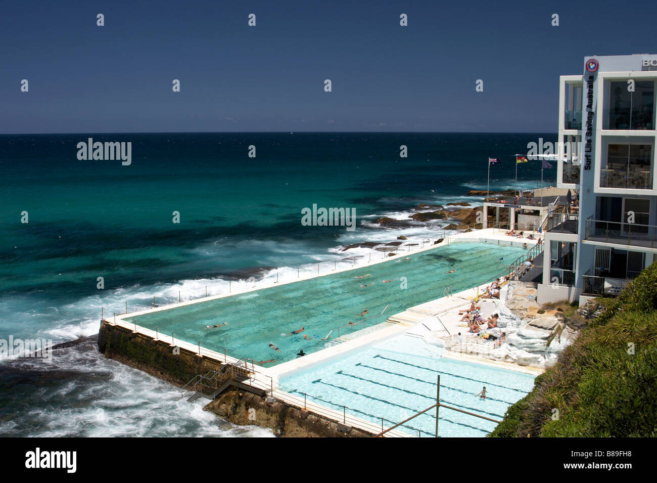 Bondi iceberg club di nuoto a Bondi, Sydney Foto Stock