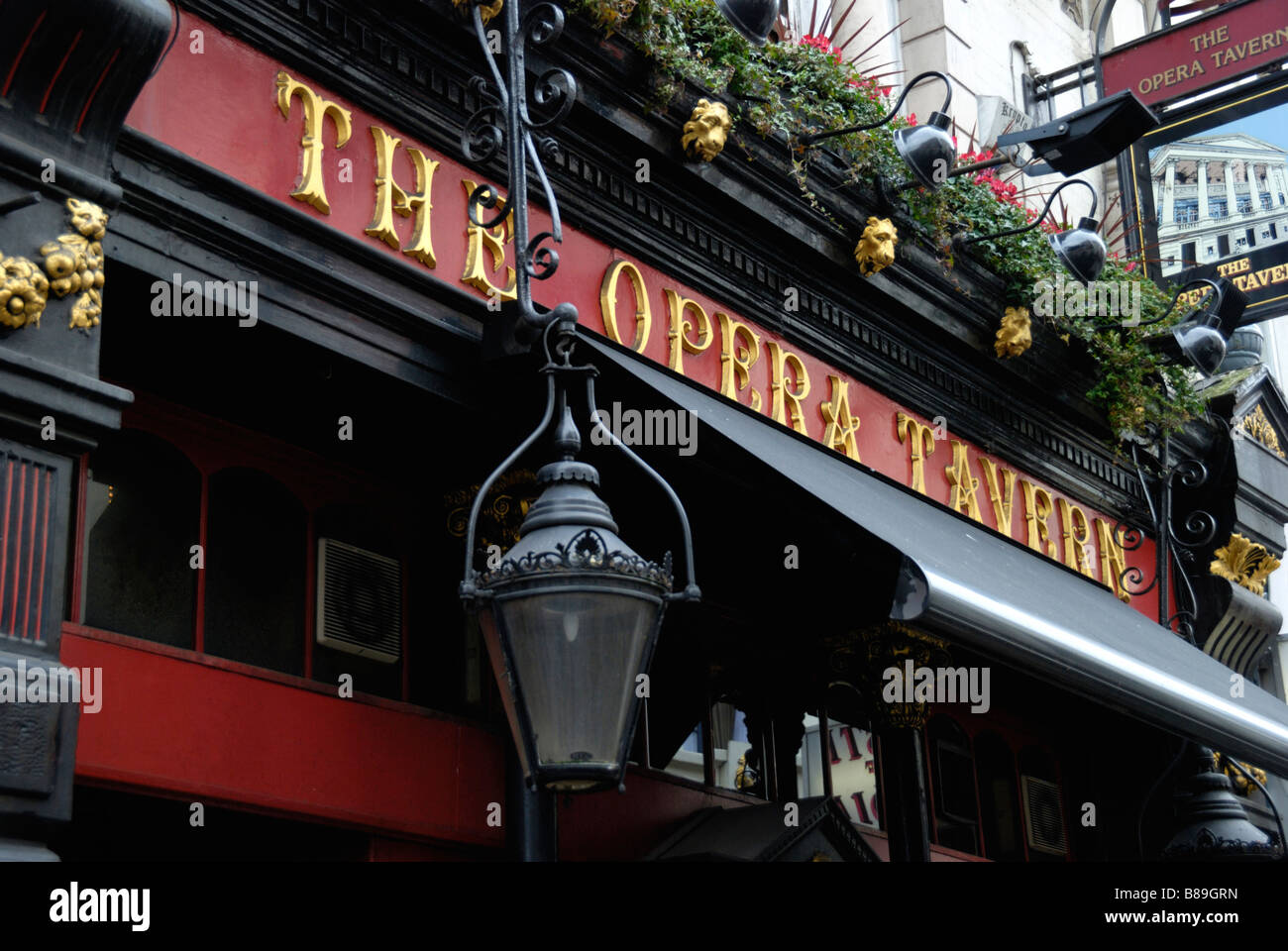 L'Opera Tavern di Catherine St Covent Garden di Londra Foto Stock