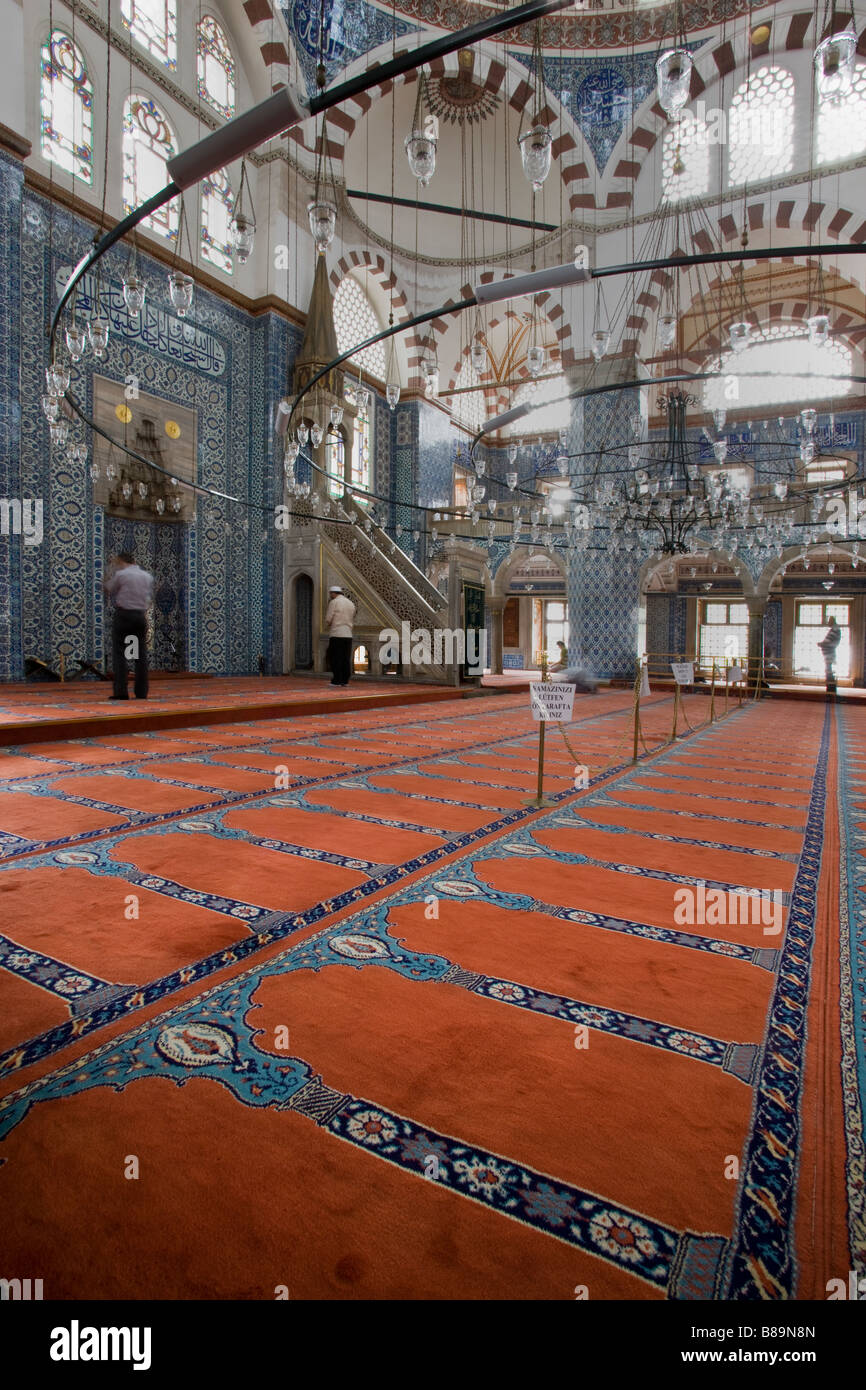 La Moschea Rüstempasa Istanbul Turchia Foto Stock